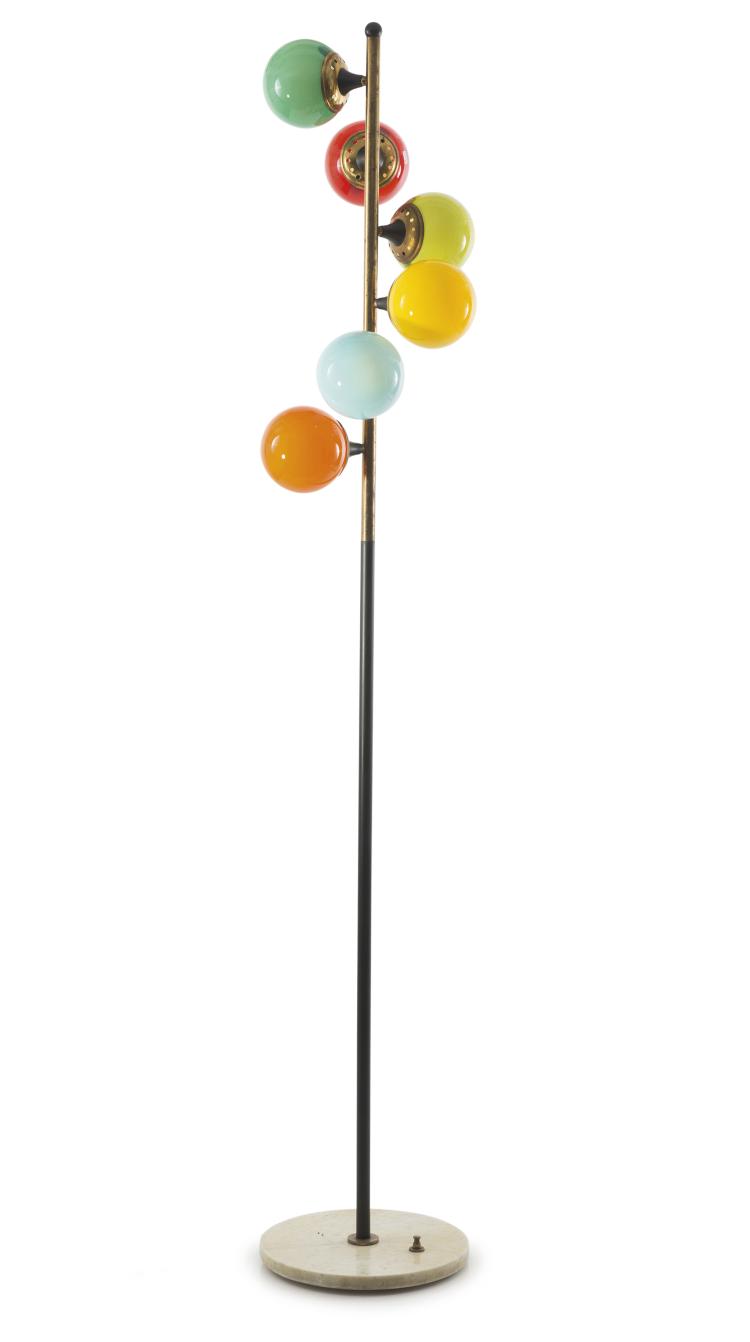 Hauptbild zu Objekt, Floor light, c1960, Stilnovo, Mailand (zugeschrieben), 125A 16