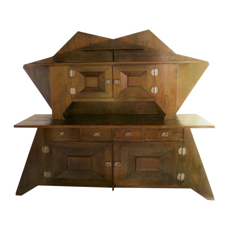 Hauptbild zu Objekt, Credenza, c1914, Josef Gocar, &Ouml;sterreich-Ungarn, 124A 13