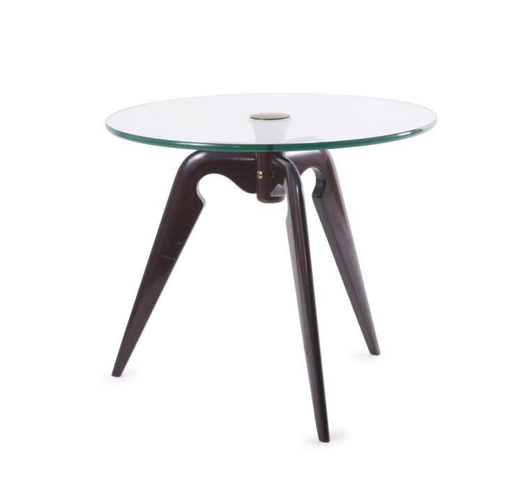 Hauptbild zu Objekt, Occasional table, 1940s, Pietro Chiesa, Fontana Arte, Mailand, 124A 45