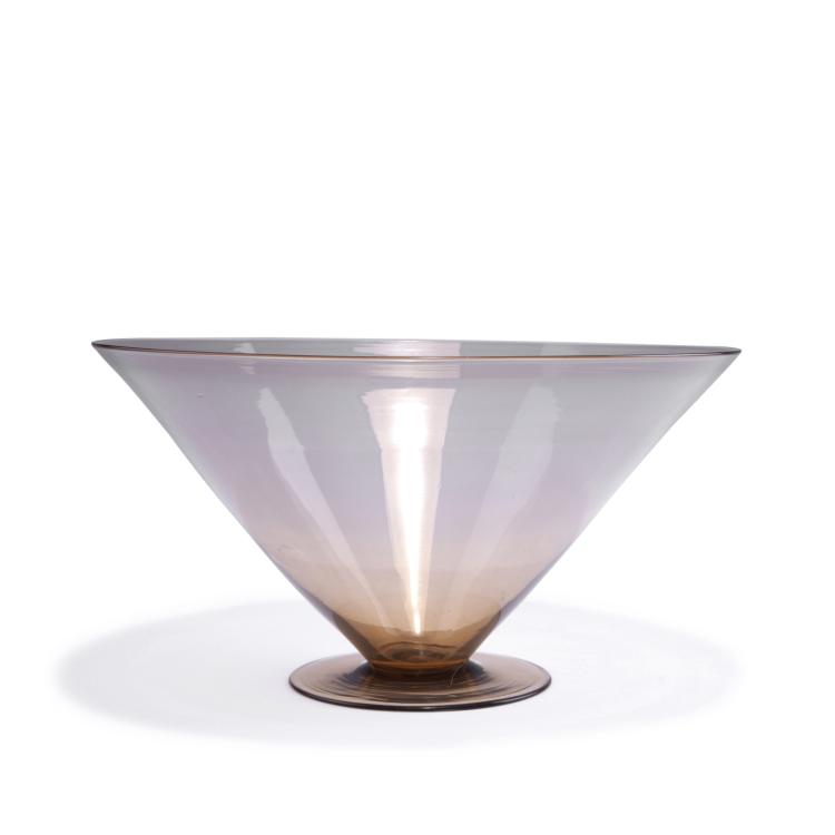 Hauptbild zu Objekt, Bowl,  c1927, Carlo Scarpa, Cappellin, M.V.M., Murano, 125C 557