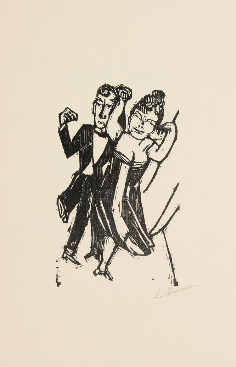 Hauptbild zu Objekt, 'Small Dancing Couple', 1923, Max Beckmann, 124B 3