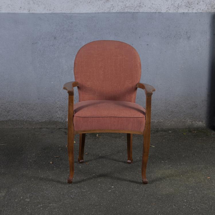 Hauptbild zu Objekt, Armchair, 1905, Henry van de Velde, Scheidemantel, H., Weimar (wohl), 124A 18