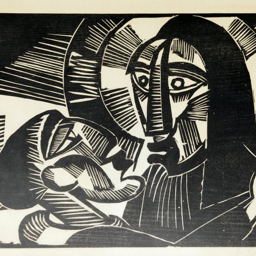 'Christ and Judas', 1918