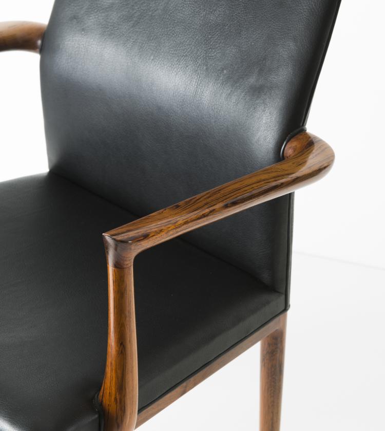 Bild 3 zu Objekt, Six armchairs, 1963, Helge Vestergaard Jensen, Andersen, Niels Roth, D&auml;nemark, 124A 68