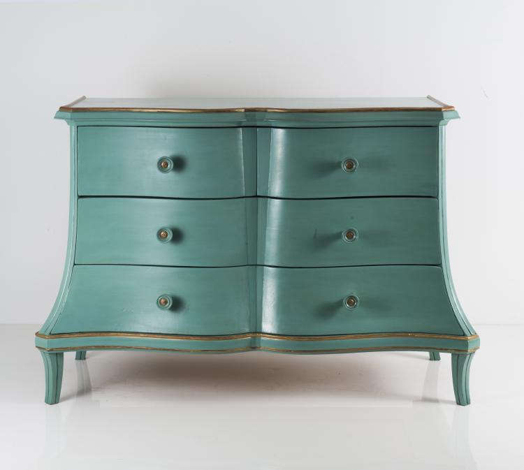 Bild 10 zu Objekt, Dresser, night table, vanity, two chairs, 1920s, Hauswalt, Heinrich M&ouml;belfabrik, Breslau, 124A 25