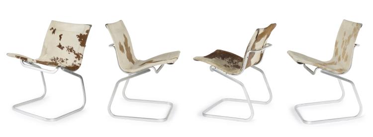 Hauptbild zu Objekt, Four 'Lia' chairs, c1967, Claudio Salocchi, Sormani, Arosio, 125A 104