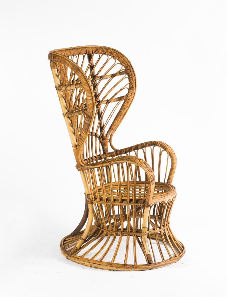 Bild 1 zu Objekt, Korbsessel, um 1950, Gio Ponti, Bonacina & C., Como, 125B 371