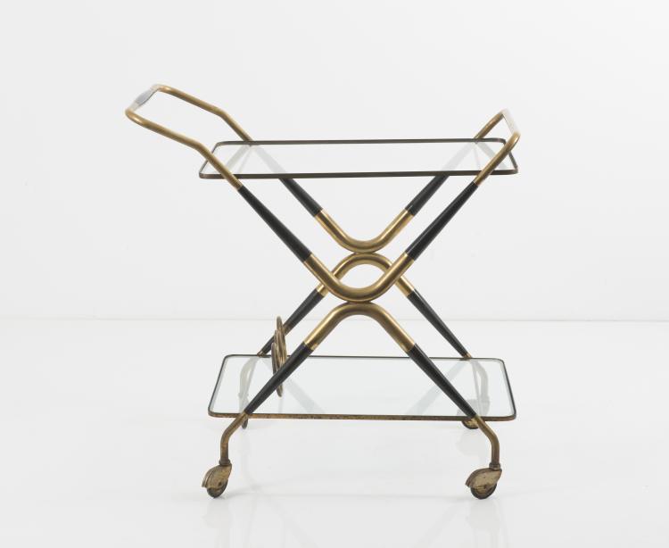 Hauptbild zu Objekt, Servierwagen, um 1955, Cesare Lacca, Italien, 125B 409