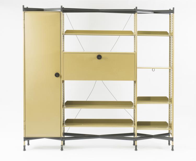 Bild 2 zu Objekt, 'Spazio' desk and container on wheels, 1959, Studio B.B.P.R., Olivetti, Ivrea, 125B 423