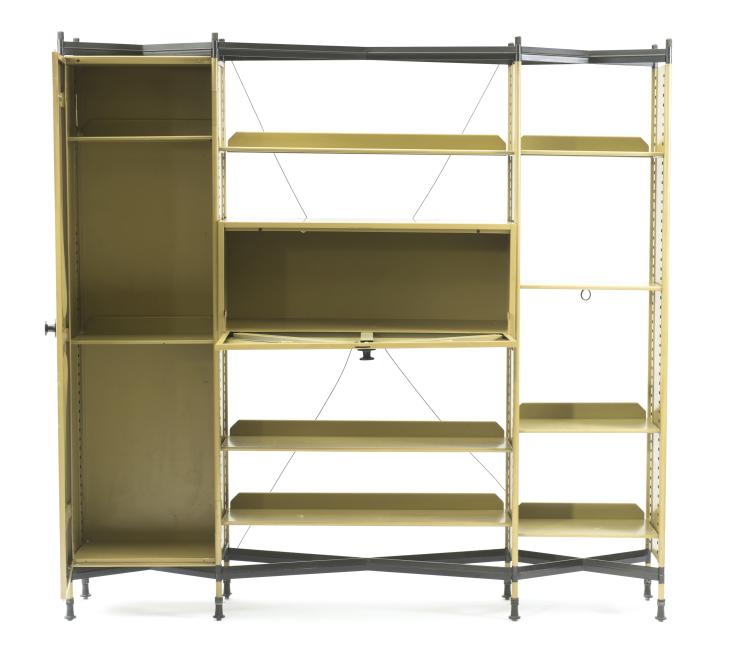 Hauptbild zu Objekt, Regal 'Spazio', 1959, Studio B.B.P.R., Olivetti, Ivrea, 125B 424