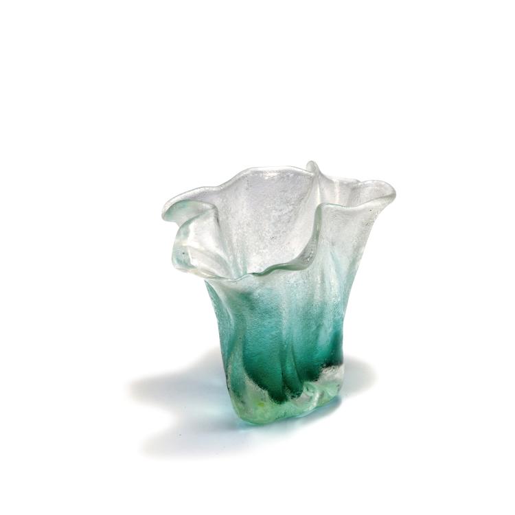 Hauptbild zu Objekt, 'Fazzoletto corroso' vase, c1948, Fulvio Bianconi, Venini & C., Murano, 125C 504