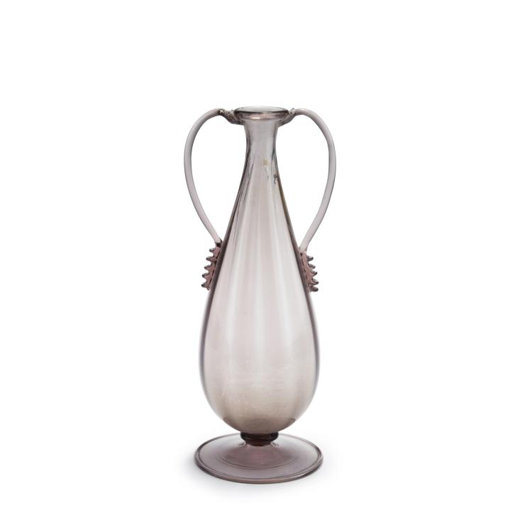 Hauptbild zu Objekt, Vase with handles, c1925, Vittorio Zecchin, Zecchin-Martinuzzi, Murano, 125C 579