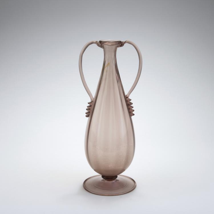 Bild 1 zu Objekt, Vase with handles, c1925, Vittorio Zecchin, Zecchin-Martinuzzi, Murano, 125C 579