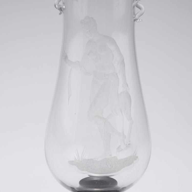 Bild 1 zu Objekt, Vase, 1928, Guido Balsamo Stella, S.A.I.A.R. Ferro Toso & C., Murano; Pauly, Venedig, 125C 580