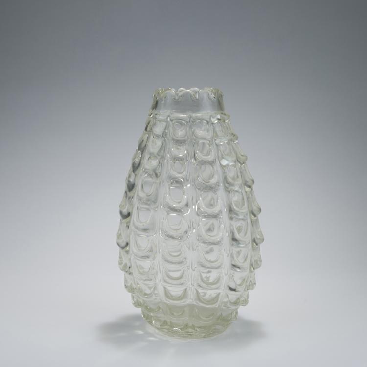 Bild 1 zu Objekt, Vase, c1940, Dino Martens, Toso, Aureliano, Murano, 125C 585
