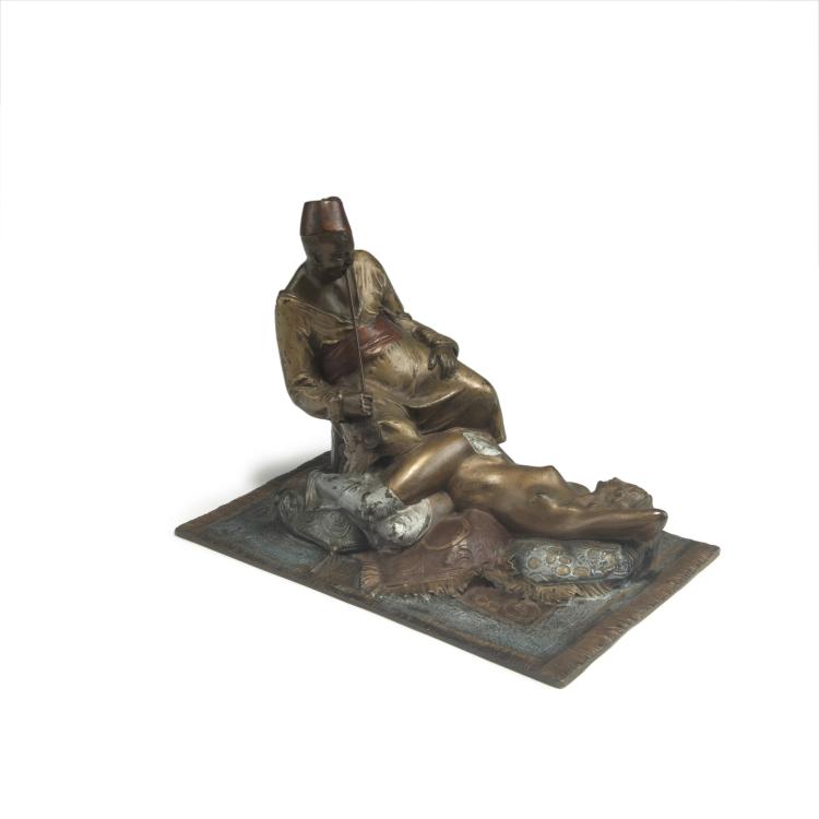 Hauptbild zu Objekt, Erotische Gruppe, um 1920, Bruno Zach, Zach, Bruno, 126 493