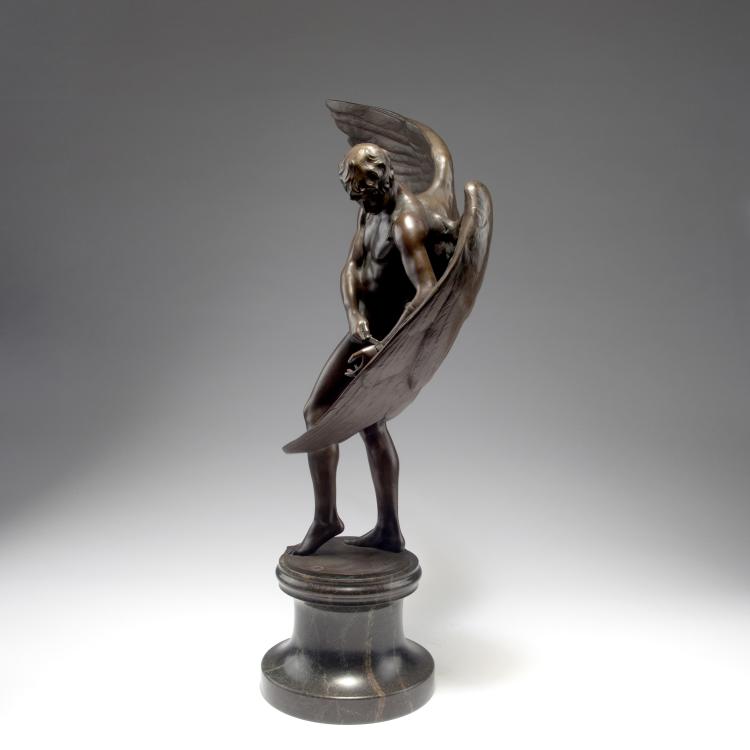 Bild 1 zu Objekt, 'Icarus', 1895, Carl Hans Bernewitz, Martin & Piltzing, Berlin, 126 399