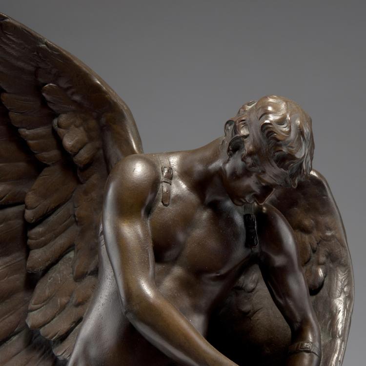 Bild 3 zu Objekt, 'Icarus', 1895, Carl Hans Bernewitz, Martin & Piltzing, Berlin, 126 399