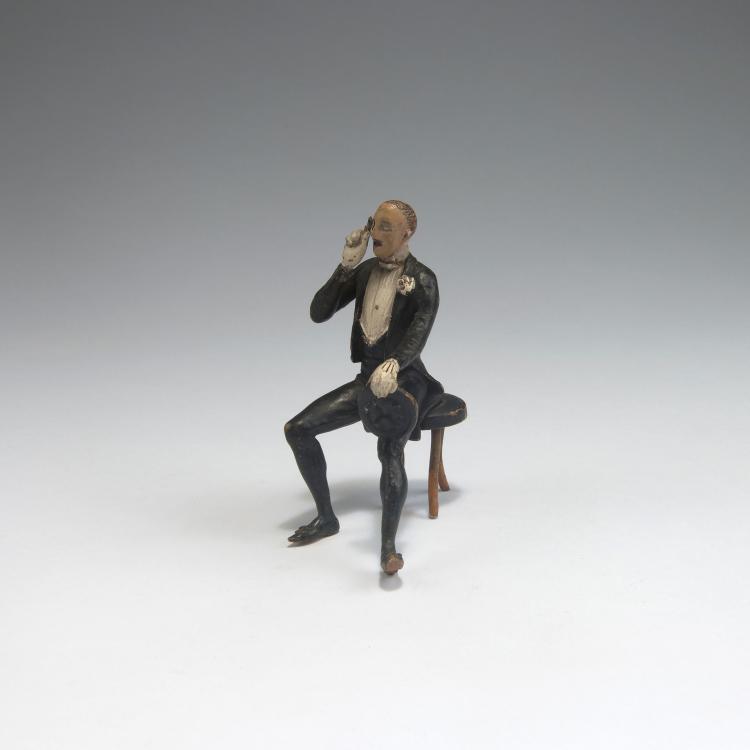 Bild 1 zu Objekt, Dandy, um 1920, Wiener Bronze, 126 490