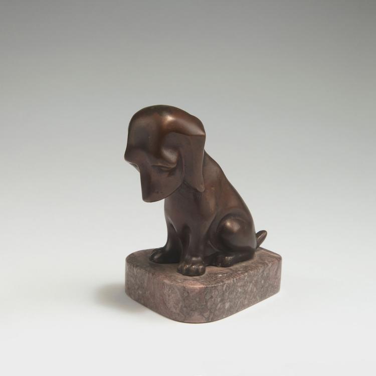 Hauptbild zu Objekt, Sitzender Dackel, 1920er Jahre, Roland Paris, Paris, Roland, 126 441