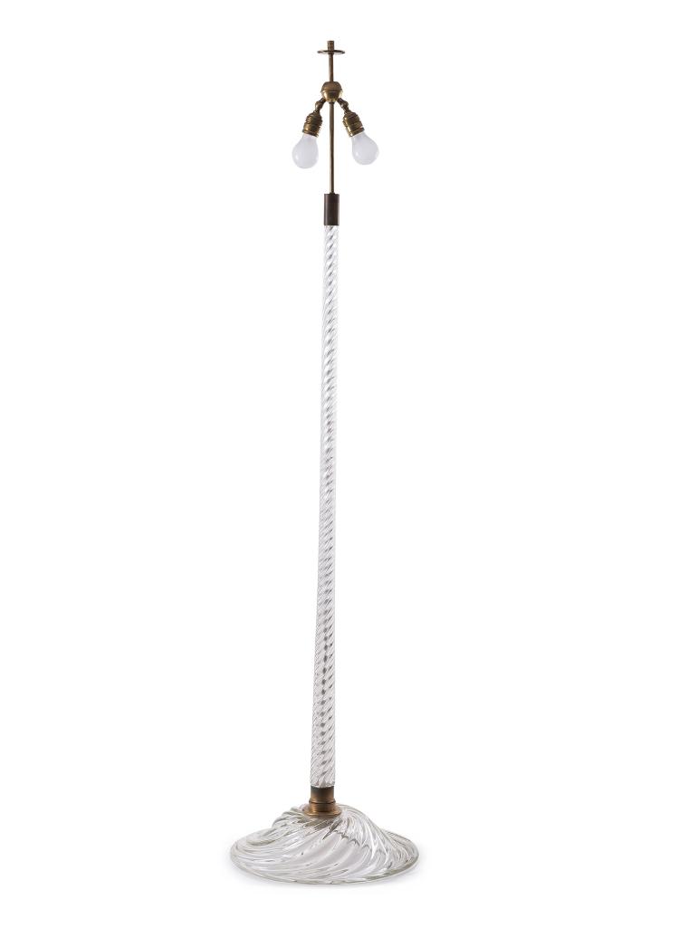 Hauptbild zu Objekt, Floor light, c1950, Venini & C., Murano (zugeschrieben), 125C 511