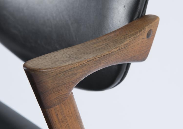 Bild 6 zu Objekt, Four '#42' chairs, 1956-57, Kai Kristiansen, Schou Andersen M&oslash;belfabrik, D&auml;nemark, 125B 220