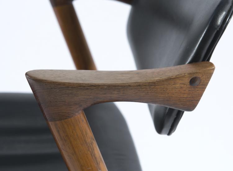 Bild 7 zu Objekt, Four '#42' chairs, 1956-57, Kai Kristiansen, Schou Andersen M&oslash;belfabrik, D&auml;nemark, 125B 220