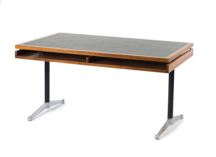 Hauptbild zu Objekt, Schreibtisch, um 1970, Egon Eiermann, Miller, Herman, Deutschland, 125B 337