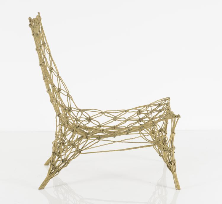 Bild 1 zu Objekt, Sessel 'Knotted chair', 1996, Marcel Wanders, Cappellini, Mailand, 125B 361