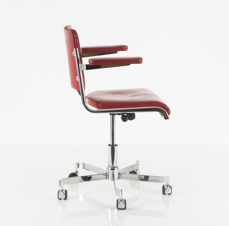 Bild 4 zu Objekt, 'D 12' desk chair, 1987, Jean Prouv&eacute;, Tecta, Lauenf&ouml;rde, 125B 353