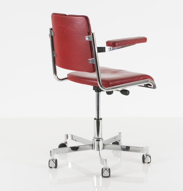 Bild 5 zu Objekt, 'D 12' desk chair, 1987, Jean Prouv&eacute;, Tecta, Lauenf&ouml;rde, 125B 353