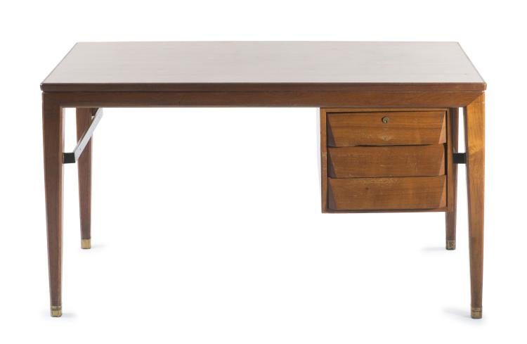 Hauptbild zu Objekt, 'BNL' writing desk, 1954, Gio Ponti, Schirolli, Mantua, 125B 396
