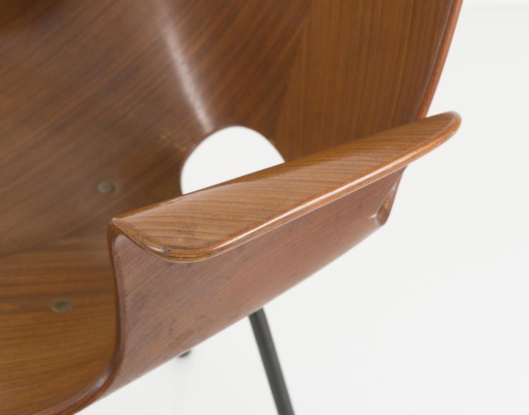 Bild 1 zu Objekt, Drei Armlehnst&uuml;hle 'Medea', 1955, Vittorio Nobili, Tagliabue, Meda/Mailand, 125B 403