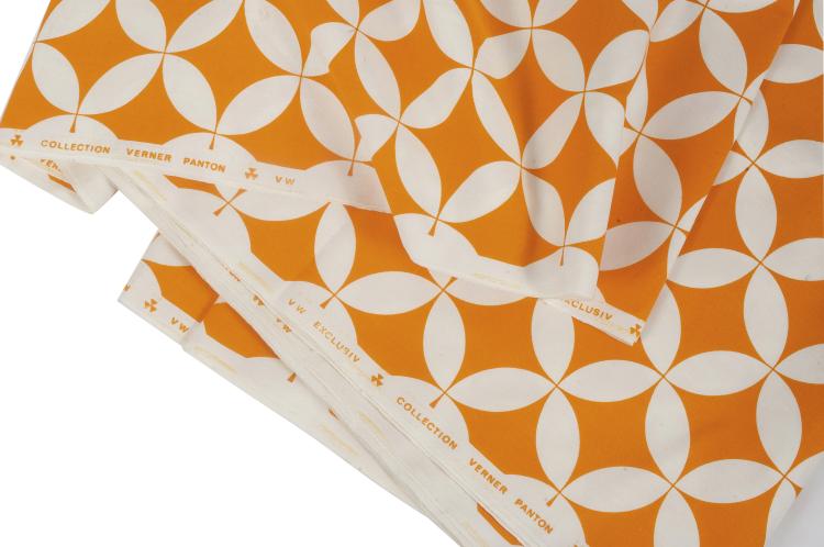 Hauptbild zu Objekt, 'En' fabric, 1963, Verner Panton, Vereinigte Werkst&auml;tten, M&uuml;nchen, 125B 253