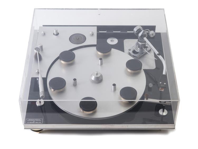 Hauptbild zu Objekt, 'Reference Hydraulic' record player, 1964, David Gammon, JA Michell Engineering Ltd., Boreham Wood, Hertfortshire, 125A 99