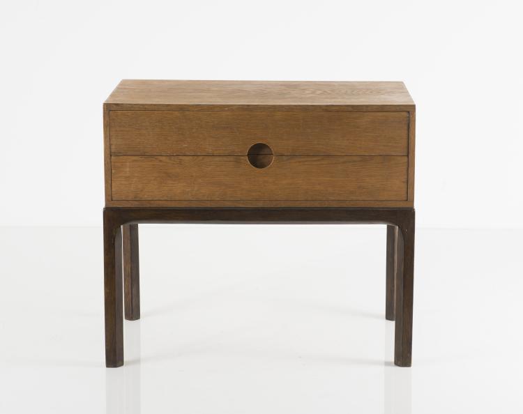 Hauptbild zu Objekt, Bedside table, c1960 , Aksel Kjersgaard, Odder M&oslash;belfabrik, D&auml;nemark, 125B 235