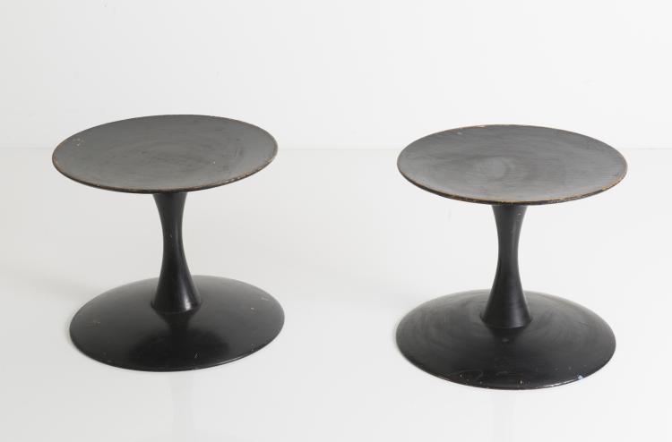 Bild 1 zu Objekt, Zwei Hocker 'Trisse Trisser', 1962, Nanna Ditzel, Kold, Poul, Savvaerk, D&auml;nemark, 125B 250