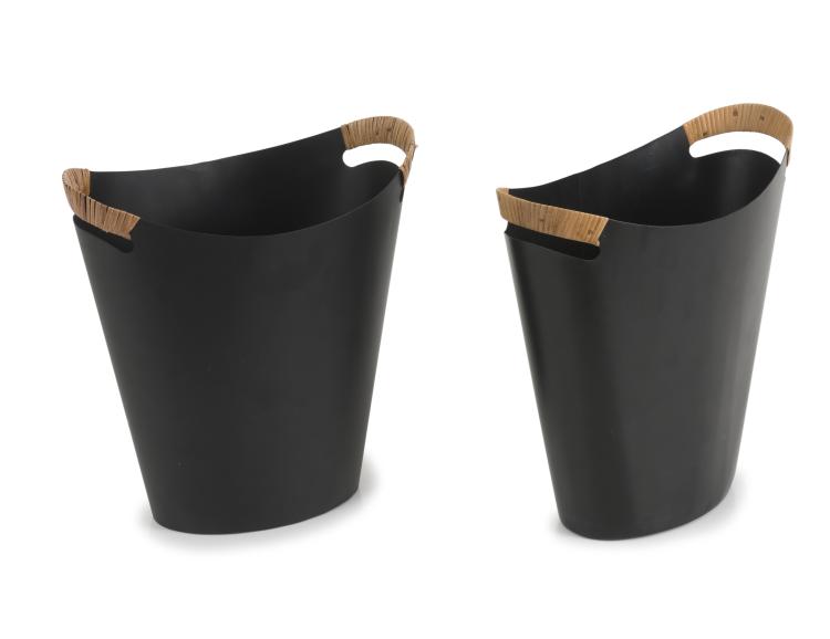 Hauptbild zu Objekt, Two paper baskets, c1955, Finn Juhl, &Oslash;rskov, Torben, & Co., Kopenhagen, 125A 23