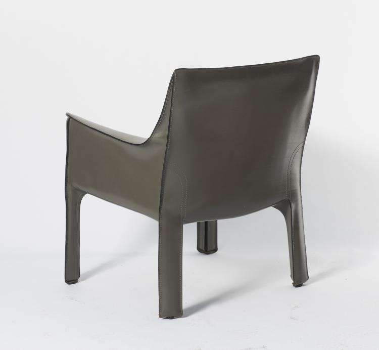 Bild 3 zu Objekt, Vier Armlehnsessel 'Cab 414', 1982, Mario Bellini, Cassina, Mailand, 125B 474