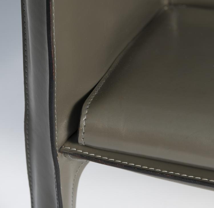 Bild 7 zu Objekt, Vier Armlehnsessel 'Cab 414', 1982, Mario Bellini, Cassina, Mailand, 125B 474