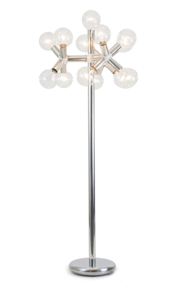 Hauptbild zu Objekt, 'Lightstructure' floor light, 1965, Swiss Lamps Int., Z&uuml;rich pr&uuml;fen!!!, 125A 101