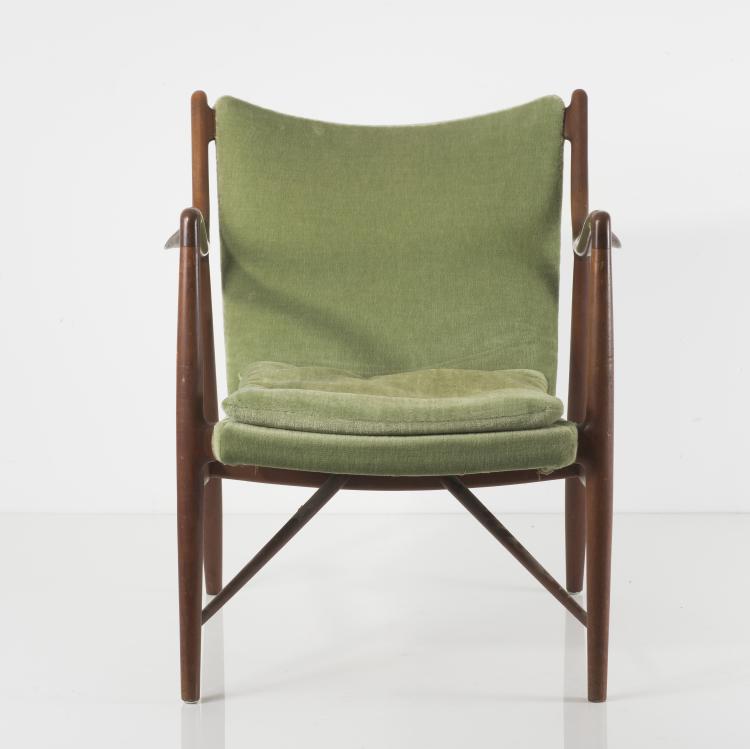 Bild 6 zu Objekt, Armlehnsessel 'FJ 45', 1945, Finn Juhl, Vodder, Niels, Kopenhagen (zugeschrieben), 125B 178