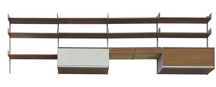 Hauptbild zu Objekt, Regalsystem '606', 1960, Dieter Rams, Vitsoe, K&ouml;nigstein i. T., 125B 307