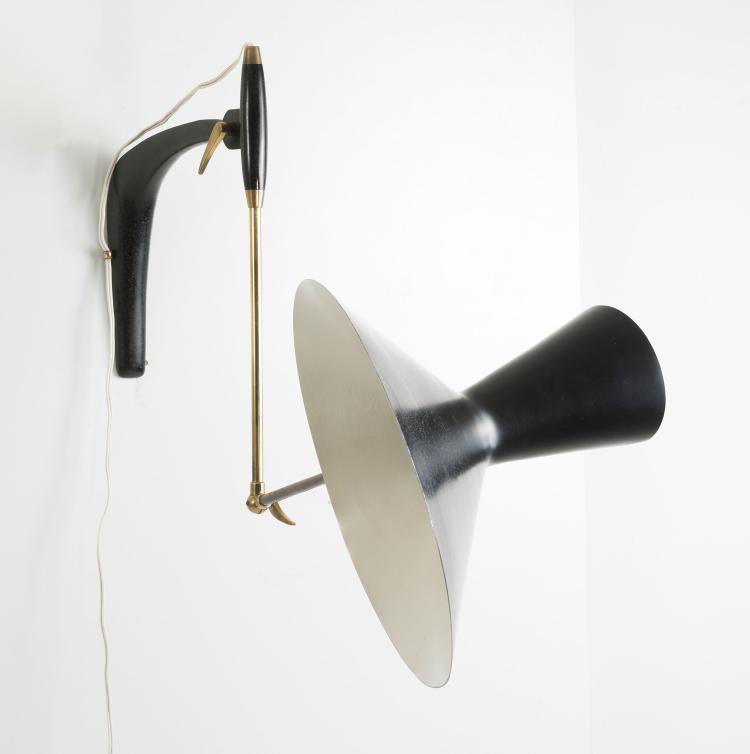 Bild 1 zu Objekt, Wandleuchte, um 1955, Stilnovo, Mailand (zugeschrieben), 125B 411