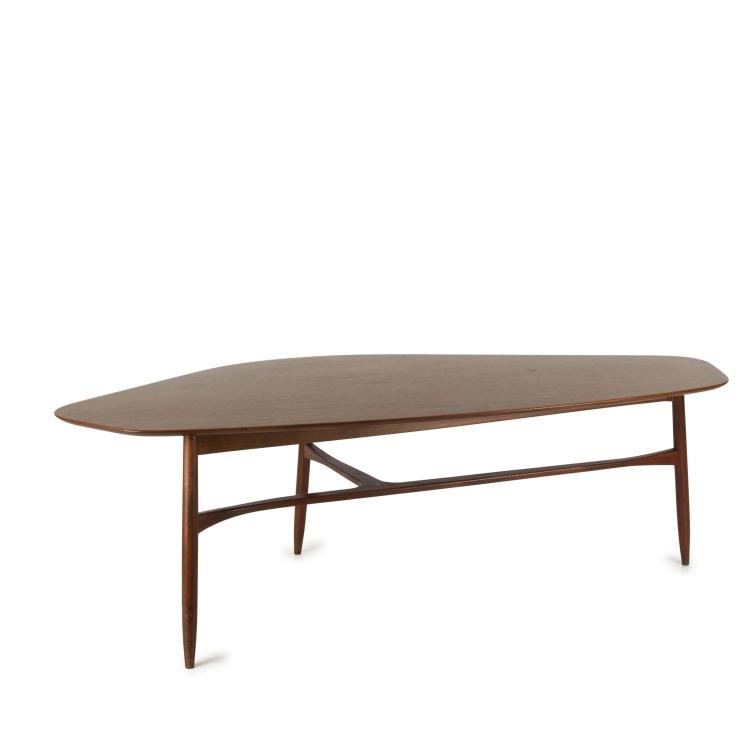 Hauptbild zu Objekt, Sofatisch, um 1958, Peter Hvidt, France & Daverkosen, Kopenhagen (zugeschrieben), 125B 230