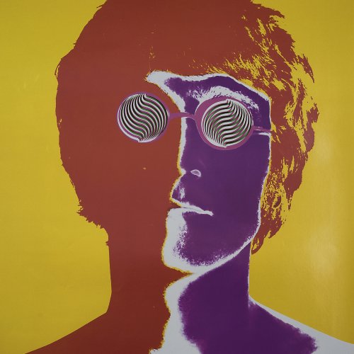 Five Beatles posters, 1967