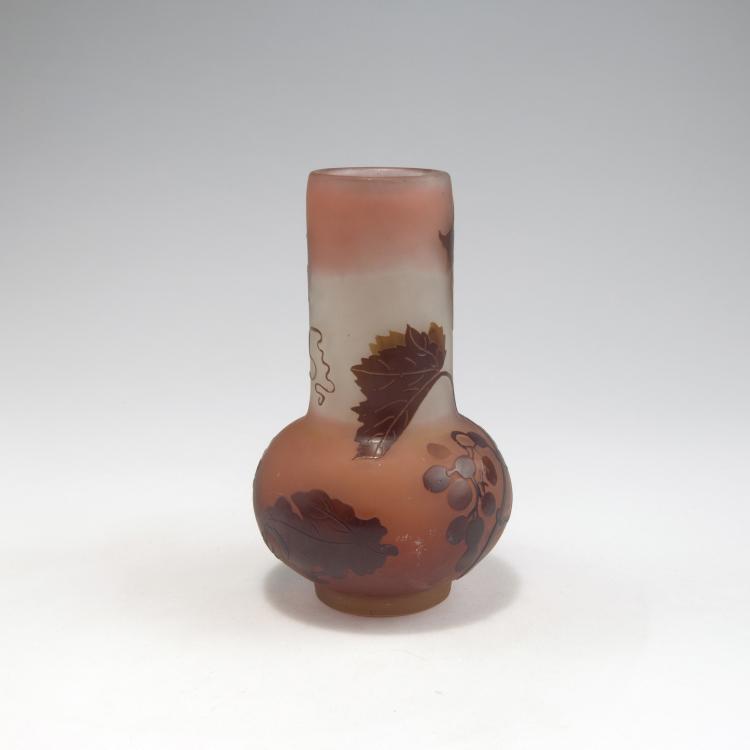 Bild 1 zu Objekt, Vase 'Vigne &agrave; l'automne', 1906-14, Gall&eacute;, Emile, Nancy, 126 161