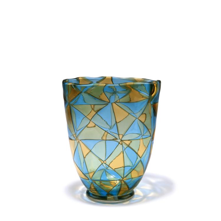Hauptbild zu Objekt, 'Intarsio' vase, 1961-63, Ercole Barovier, Barovier & Toso, Murano, 125C 571