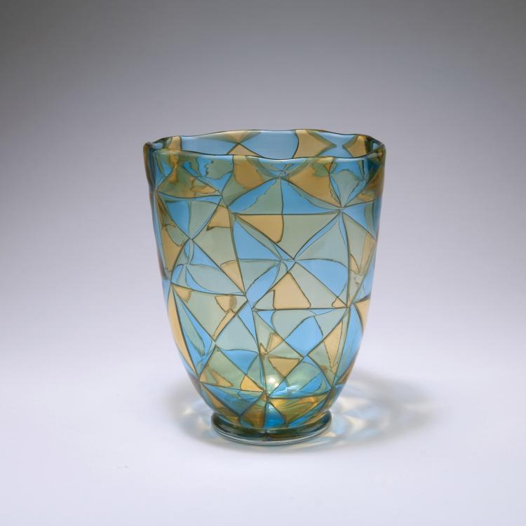 Bild 1 zu Objekt, 'Intarsio' vase, 1961-63, Ercole Barovier, Barovier & Toso, Murano, 125C 571