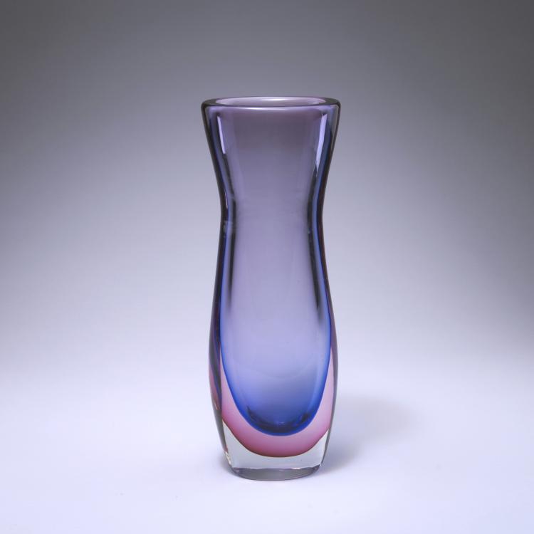 Bild 1 zu Objekt, 'Sommerso' vase, c1955, Flavio Poli, Seguso Vetri d'Arte, Murano, 125C 596
